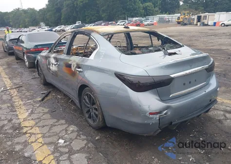 2015 Infiniti Q50 Premium/Sport from USA, damaged, VIN JN1BV7AP1FM334458